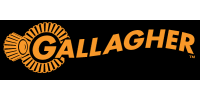 Logo Gallagher Orange on Black